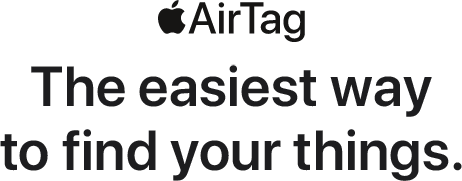 Apple AirTags | The easiest way to find your things